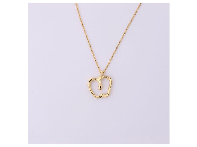 Tiffany & Co Tiffany Apple Halskette 750(YG) 4.5g Golden - Ansicht 4