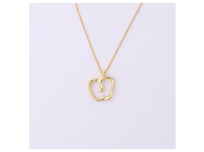 Tiffany & Co Tiffany Apple Halskette 750(YG) 4.5g Golden - Ansicht 5