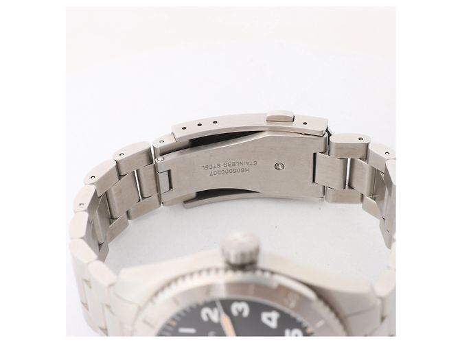 Autre Marque Orologio Hamilton Khaki Field SS AT H703150 con quadrante nero - vista 10