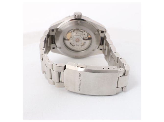 Autre Marque Orologio Hamilton Khaki Field SS AT H703150 con quadrante nero - vista 6