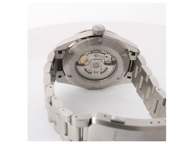 Autre Marque Orologio Hamilton Khaki Field SS AT H703150 con quadrante nero - vista 7