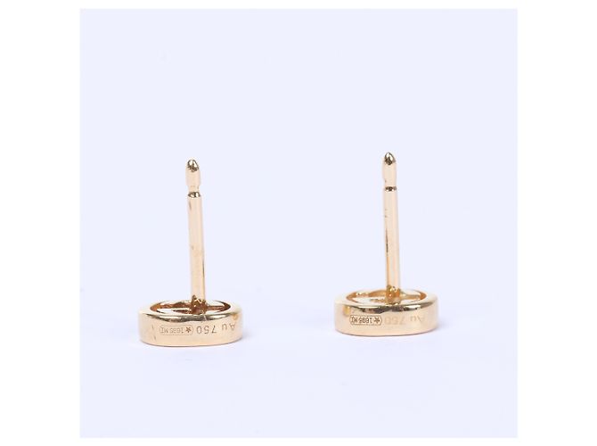 Gucci Interlocking G Ohrringe Schmuck 750(YG) 2.1g Golden - Ansicht 4