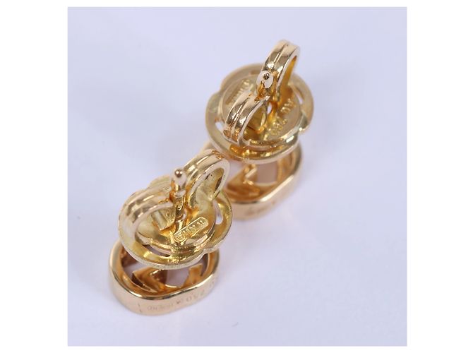 Gucci Interlocking G Ohrringe Schmuck 750(YG) 2.1g Golden - Ansicht 6