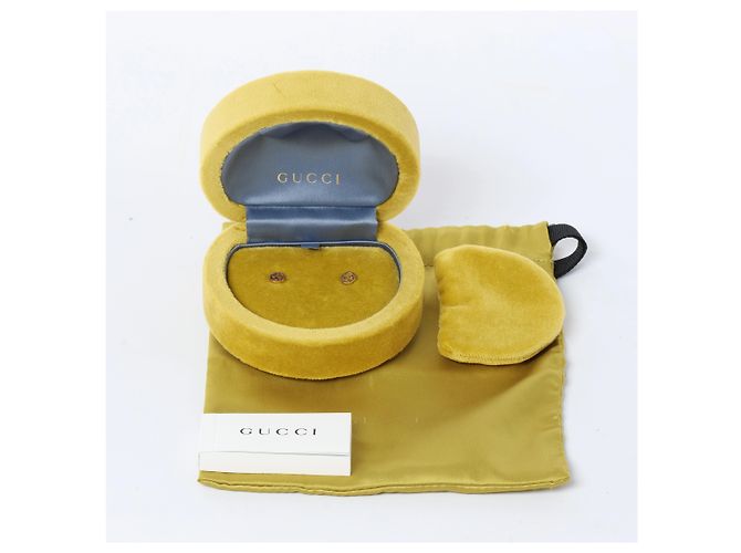 Gucci Interlocking G Ohrringe Schmuck 750(YG) 2.1g Golden - Ansicht 9