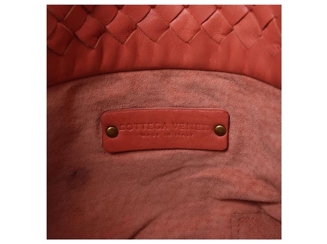 Borsa a tracolla Bottega Veneta in pelle Intrecciato Rosa - vista 10