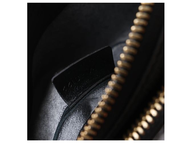 Céline Borsa a tracolla Celine Trio Small in pelle Nero - vista 11