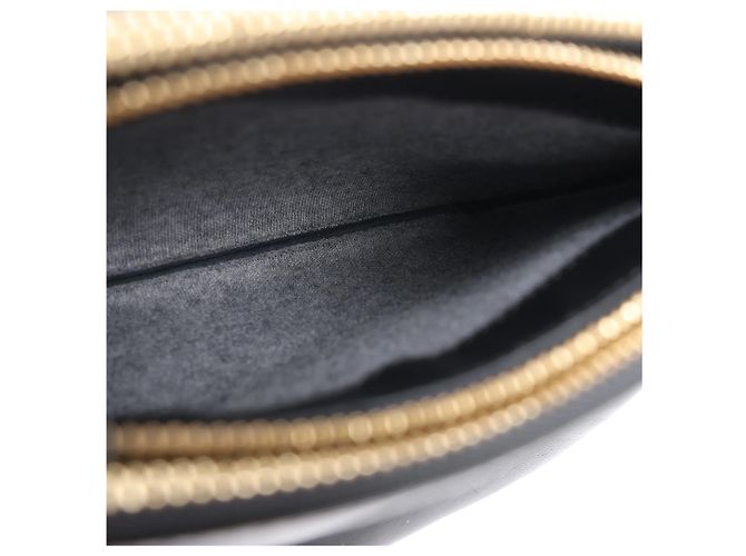 Céline Borsa a tracolla Celine Trio Small in pelle Nero - vista 13