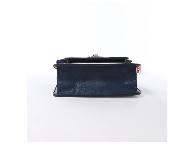 Borsa a mano 2Way Louis Vuitton Monceau Epi Neo in White M55392 Blu - vista 8