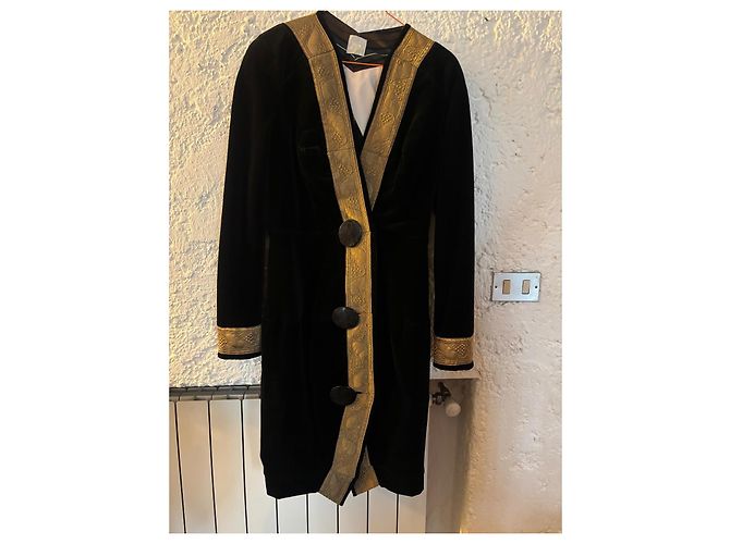Vivienne Westwood London Schwarzes Samtkleid - Ansicht 3