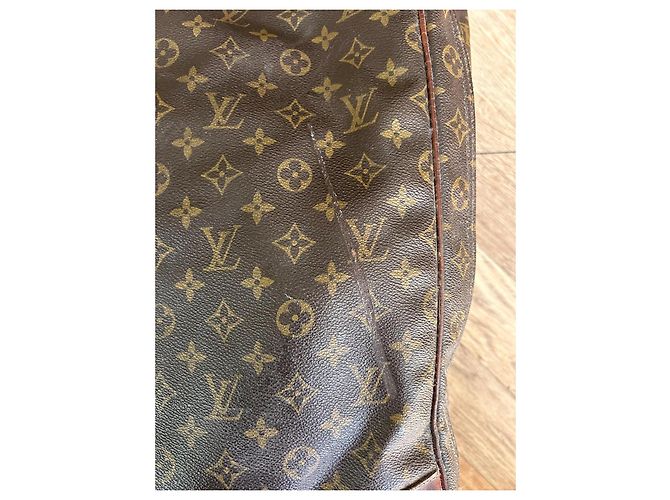 Louis Vuitton Keepall 55 Monogram Saco de Viagem Marrom - vista 11