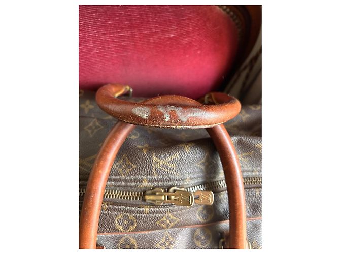 Louis Vuitton Keepall 55 Monogram Saco de Viagem Marrom - vista 15