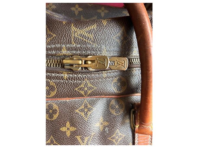 Louis Vuitton Keepall 55 Monogram Saco de Viagem Marrom - vista 16