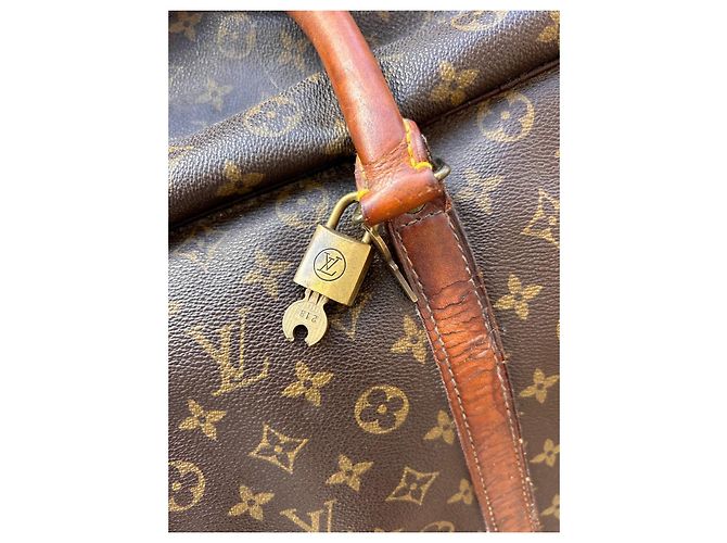 Louis Vuitton Keepall 55 Monogram Saco de Viagem Marrom - vista 17