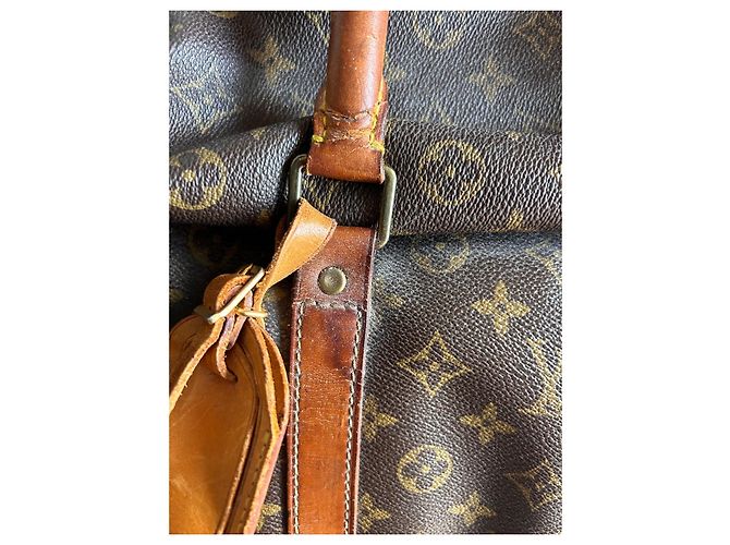 Louis Vuitton Keepall 55 Monogram Saco de Viagem Marrom - vista 18