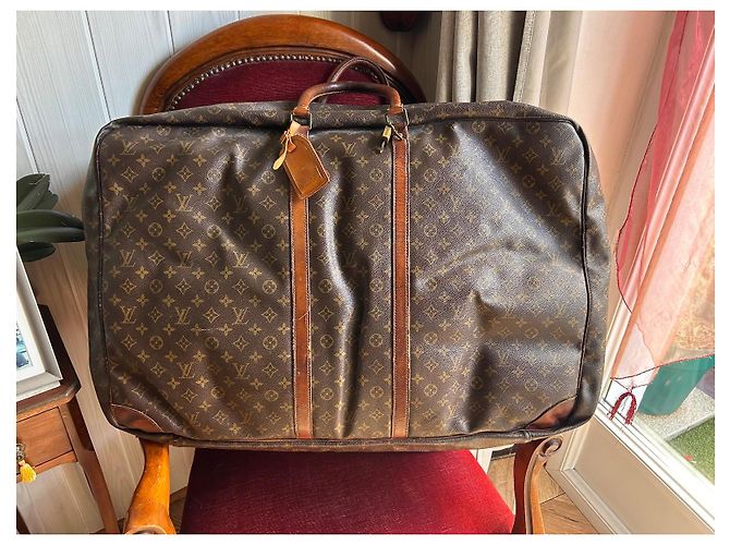 Louis Vuitton Keepall 55 Monogram Saco de Viagem Marrom - vista 2