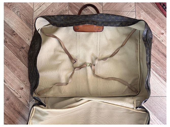Louis Vuitton Keepall 55 Monogram Saco de Viagem Marrom - vista 4
