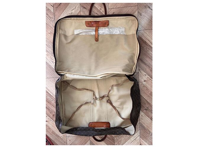 Louis Vuitton Keepall 55 Monogram Saco de Viagem Marrom - vista 5
