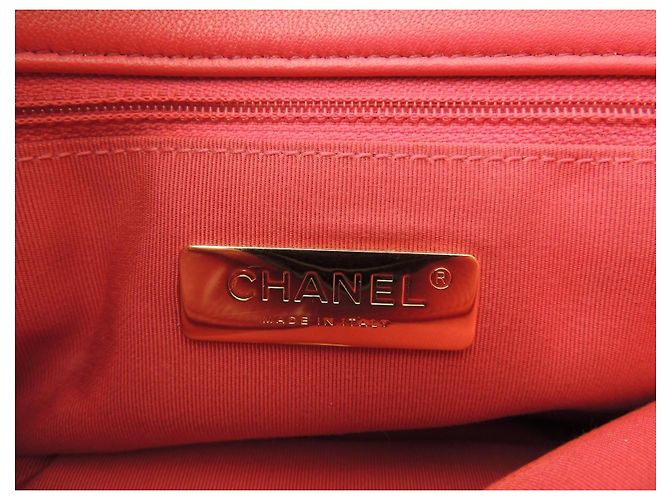 Borsa Chanel 19 Pelle Rosa Fucsia - vista 5