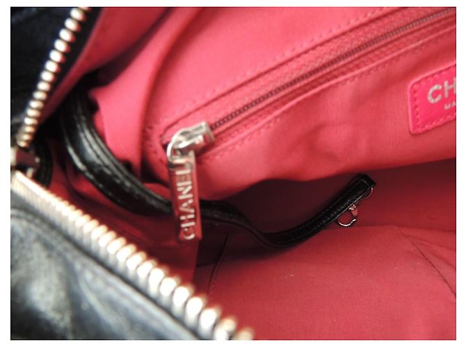 Borsa Chanel Gabrielle Hobo in Pelle Nera, Modello Medio Nero - vista 8