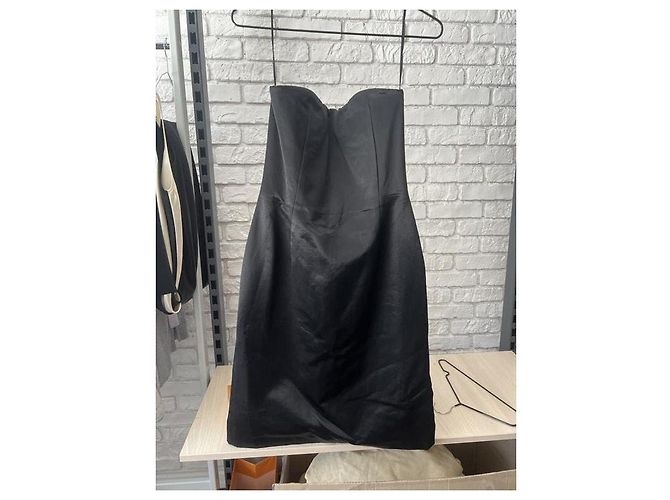 Autre Marque Abito mini bustier nero McQ by Alexander McQueen IT 40 S - vista 5