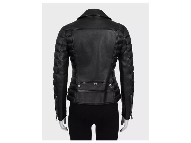 NWOT Moncler Souci Black Fitted Down Jacket S Pre-owned - Ansicht 3