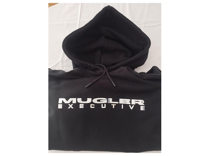 Thierry Mugler Sweatshirt Mugler Executive com Logo - Preto - vista 2