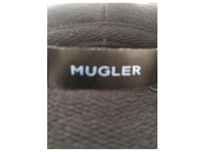 Thierry Mugler Sweatshirt Mugler Executive com Logo - Preto - vista 6