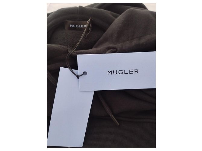 Thierry Mugler Sweatshirt Mugler Executive com Logo - Preto - vista 8