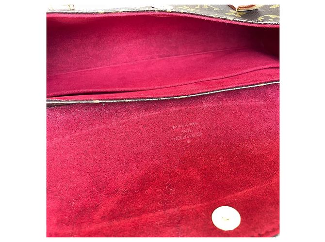 Louis Vuitton Sonatine Monogram Handtasche Braun - Ansicht 15