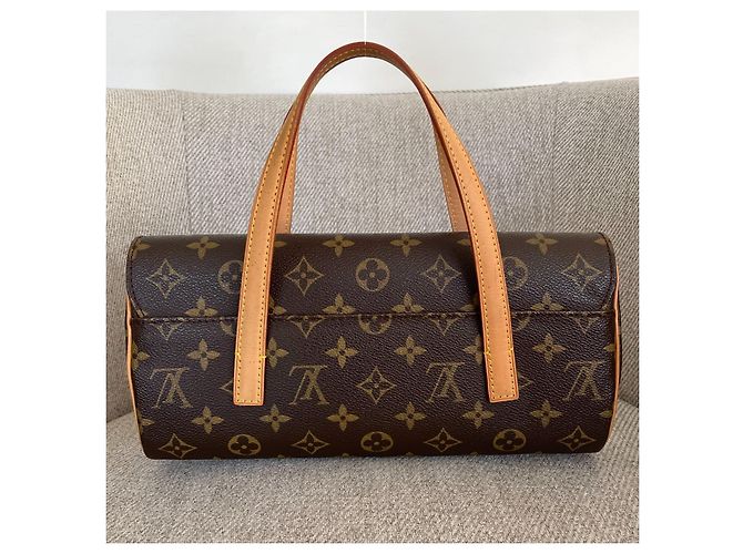 Louis Vuitton Sonatine Monogram Handtasche Braun - Ansicht 5