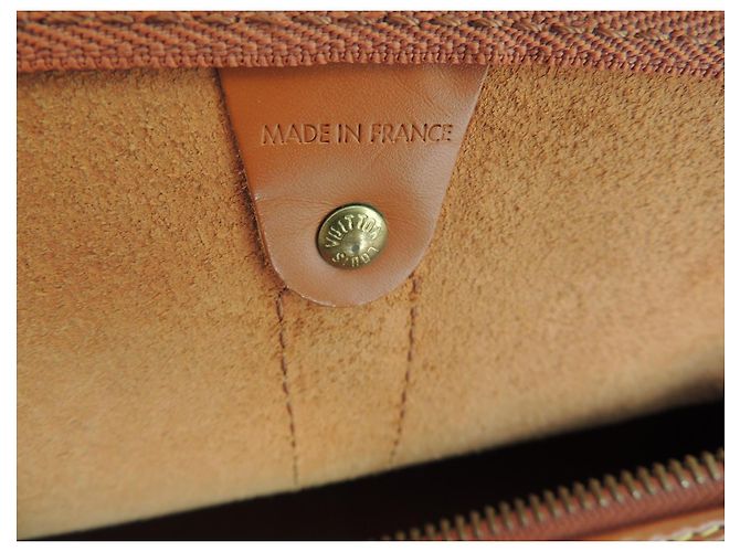 Louis Vuitton Keepall 55 Couro Epi Gold Caramelo - vista 15