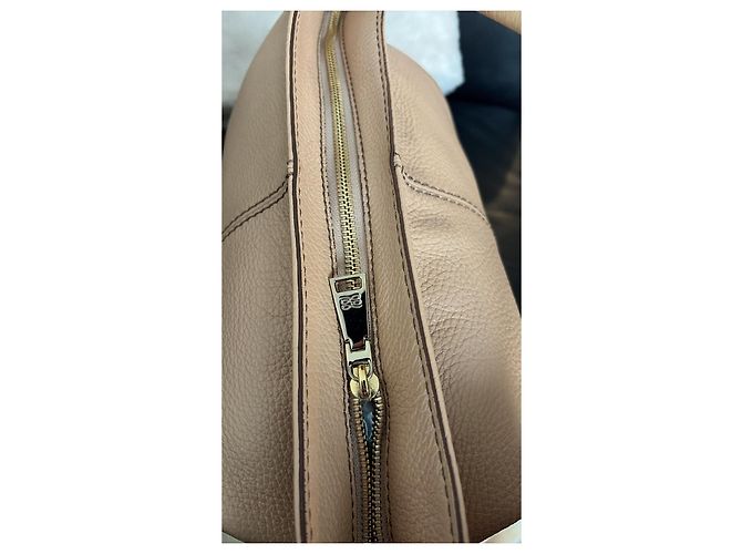 Borsa Lancel French Flair in pelle rosa cipria - vista 6