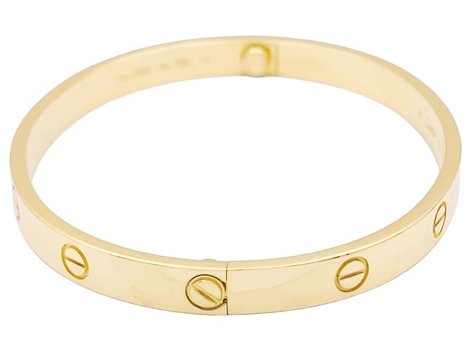 Bracciale Cartier, "Love" classico, oro giallo. - vista 3