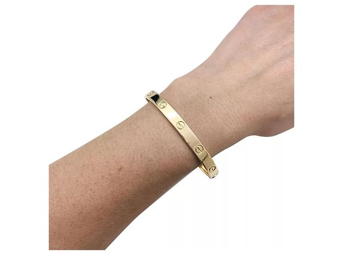 Bracciale Cartier, "Love" classico, oro giallo. - vista 6