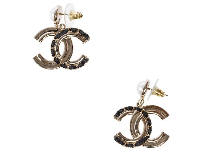 Gioielli CHANEL CC in Metallo Dorato - 103932 D'oro - vista 3