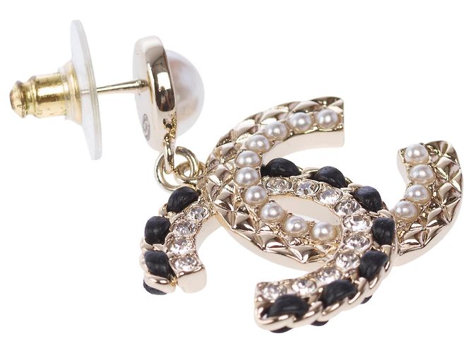 Gioielli CHANEL CC in Metallo Dorato - 103932 D'oro - vista 4