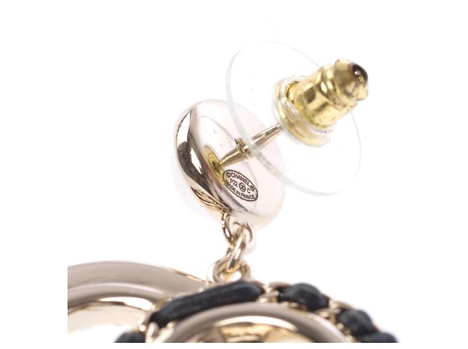Gioielli CHANEL CC in Metallo Dorato - 103932 D'oro - vista 5