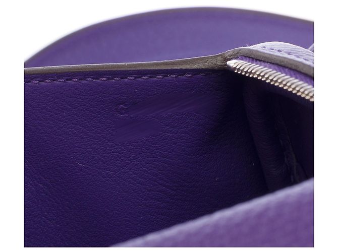 Hermès Borsa HERMES Lindy in Pelle Violetto - 103922 Porpora - vista 8
