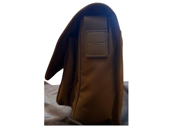 Autre Marque Saint Laurent Niki Messenger Nylon Marron - vue 3