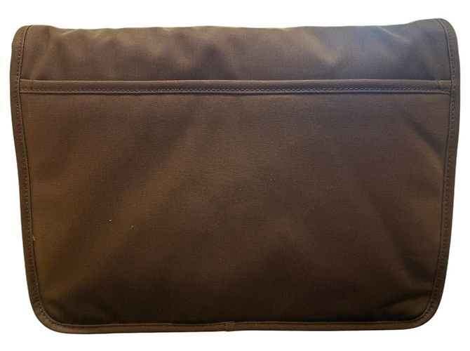 Autre Marque Saint Laurent Niki Messenger Nylon Marron - vue 4