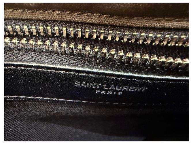 Autre Marque Saint Laurent Niki Messenger Nylon Marron - vue 5