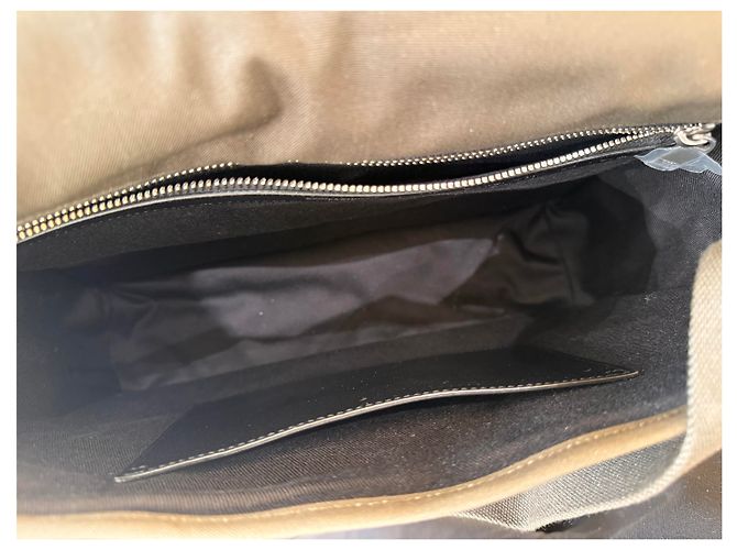 Autre Marque Saint Laurent Niki Messenger Nylon Marron - vue 6