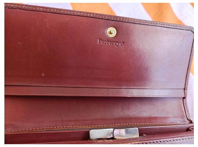 Portafoglio Burberry Nova Check Marrone Beige - vista 3