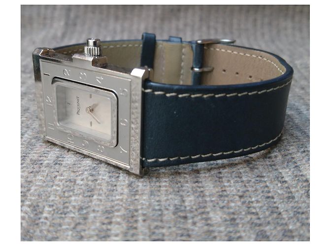 Relógio de quartzo Emile Pequignet Caméléone ref. 0945 Swiss Made Prata Hardware prateado - vista 12