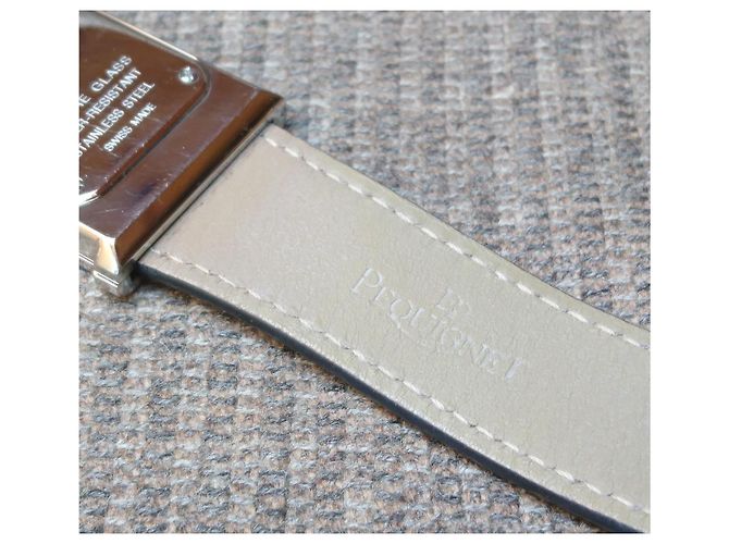 Relógio de quartzo Emile Pequignet Caméléone ref. 0945 Swiss Made Prata Hardware prateado - vista 13