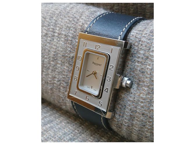 Relógio de quartzo Emile Pequignet Caméléone ref. 0945 Swiss Made Prata Hardware prateado - vista 17