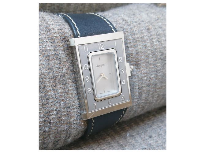 Relógio de quartzo Emile Pequignet Caméléone ref. 0945 Swiss Made Prata Hardware prateado - vista 2