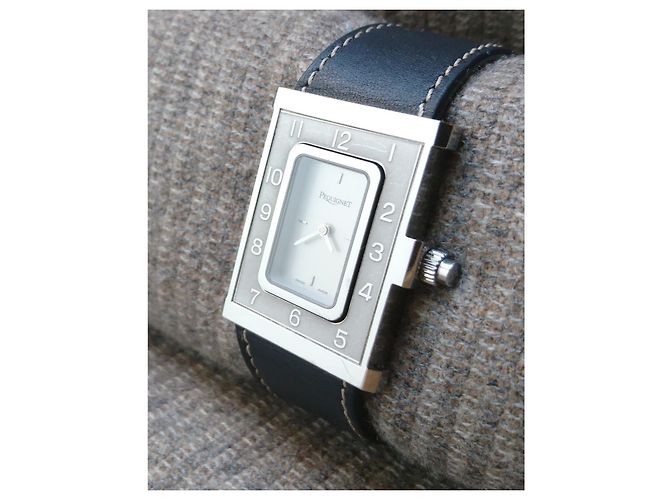 Relógio de quartzo Emile Pequignet Caméléone ref. 0945 Swiss Made Prata Hardware prateado - vista 3