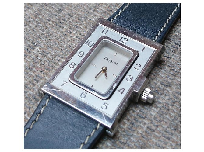 Relógio de quartzo Emile Pequignet Caméléone ref. 0945 Swiss Made Prata Hardware prateado - vista 4