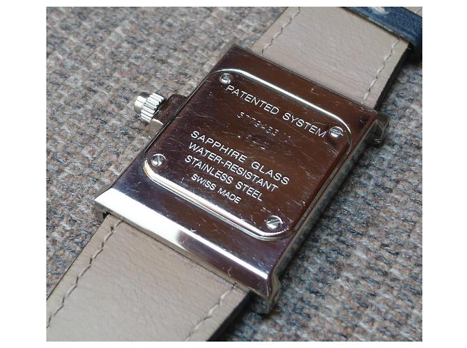 Relógio de quartzo Emile Pequignet Caméléone ref. 0945 Swiss Made Prata Hardware prateado - vista 5